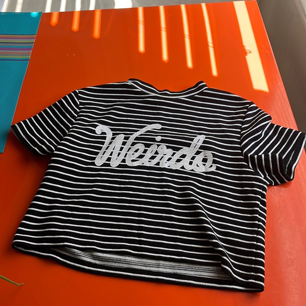 Weirdo Mock Neck Tee